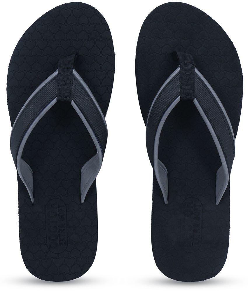 DOCTOR EXTRA SOFT - Black Women''s Slipper - None