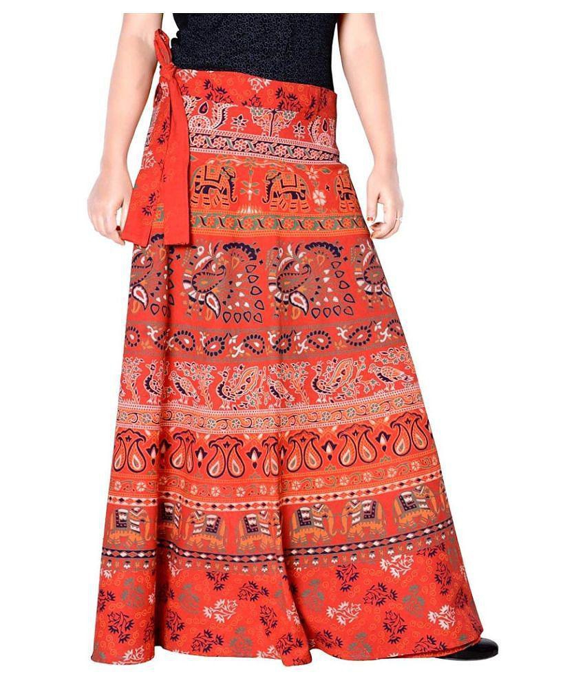Best Men Rangun Cotton Straight Skirt - Red - 29-32 2025 at ShopCircuit | ONDC