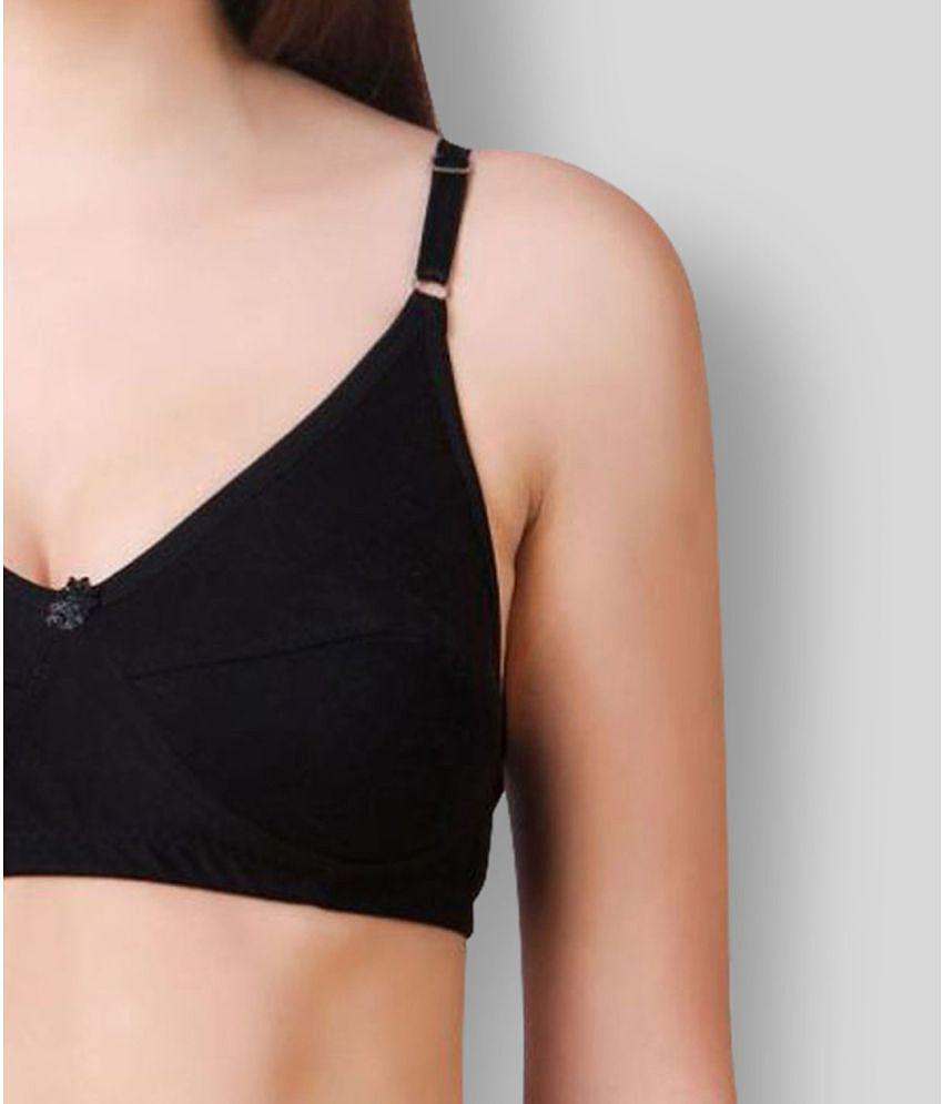 Best Men Kiran Enterprises - Multicolor Cotton Blend Non Padded Women's Everyday Bra ( Pack of 6