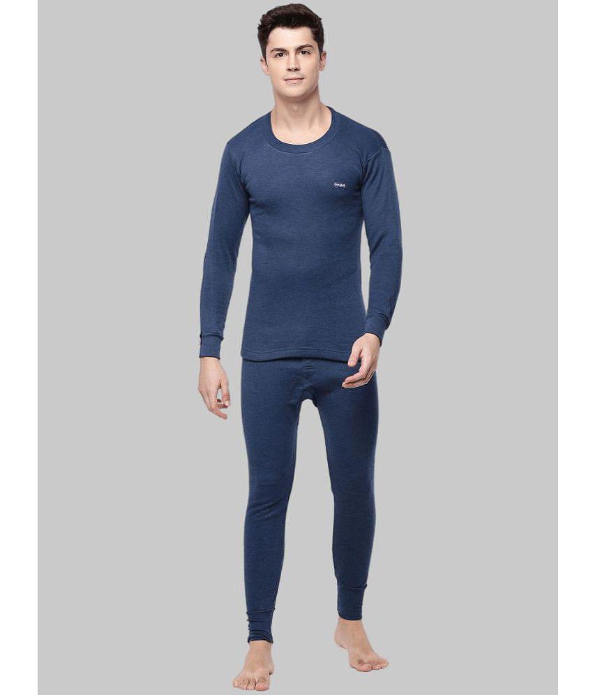 Chic Men Dollar - Blue Woollen Men''s Thermal Sets ( Pack of 1 ) - None 2025 at ShopCircuit | ON