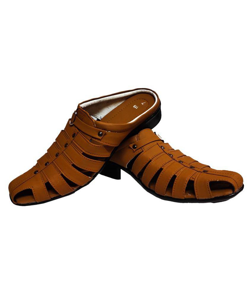 Stylish Men RAGE GAZE - Beige  Mens Sandals - 7 2025 at ShopCircuit | ONDC