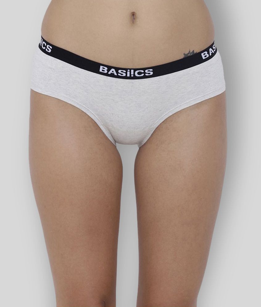 Latest Men BASIICS By La Intimo Cotton Womens Bikini Panties ( White ) - None 2025 at ShopCircui