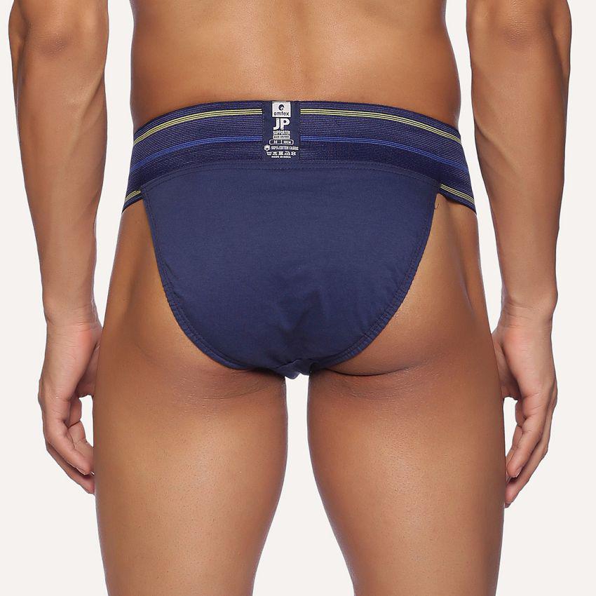 New Men Omtex - Navy Blue Cotton Men''s Briefs ( Pack of 1 ) - None 2025 at ShopCircuit | ONDC