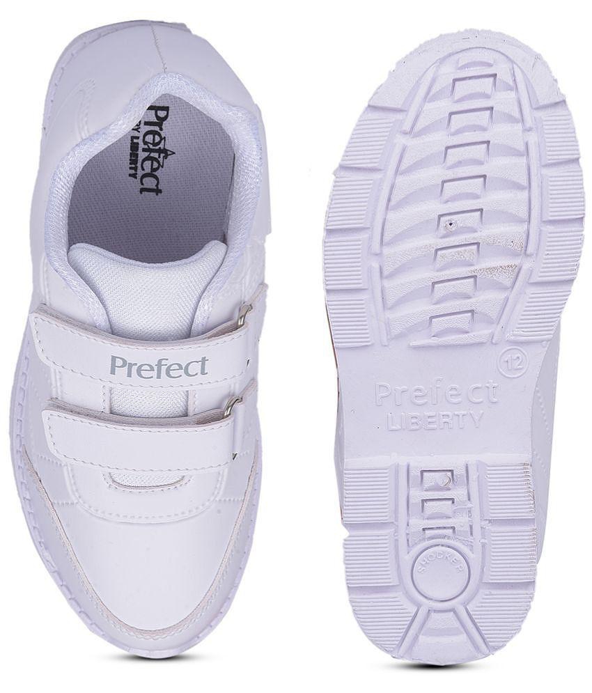 Trendy Men Liberty - White Boys School Shoes ( 1 Pair ) - None 2025 at ShopCircuit | ONDC