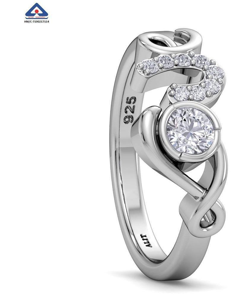 Best Men ALITJEWELLERY - Silver Rings ( Pack of 1 ) - None 2025 at ShopCircuit | ONDC