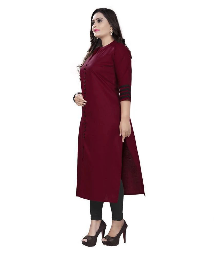 Latest Women Shagun Multicolor Cotton Front Slit Kurti - 5XL 2025 at ShopCircuit | ONDC