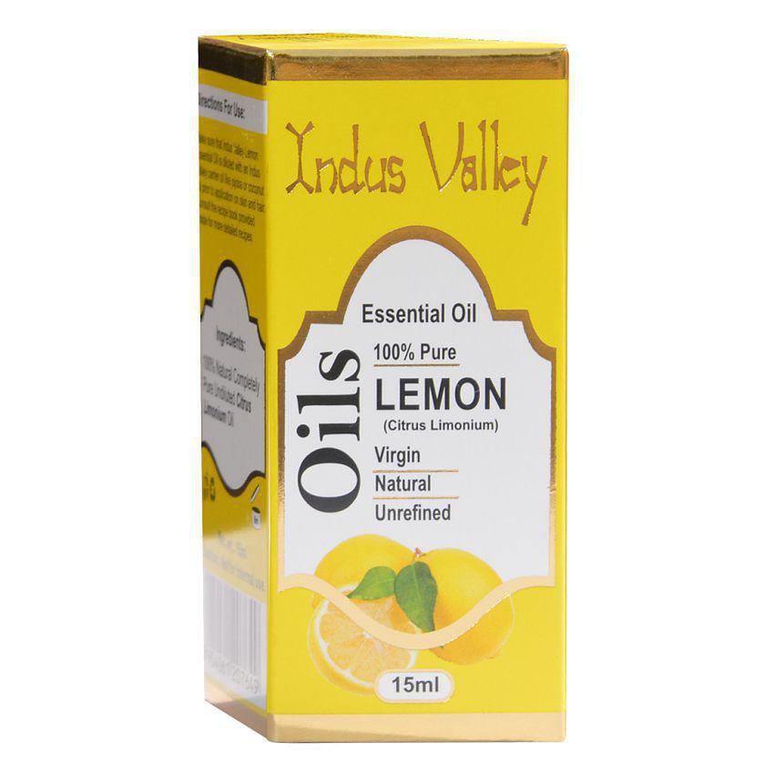 Indus Valley 100% Pure Lemon Essential Oil - Twin Pack (30 ml)