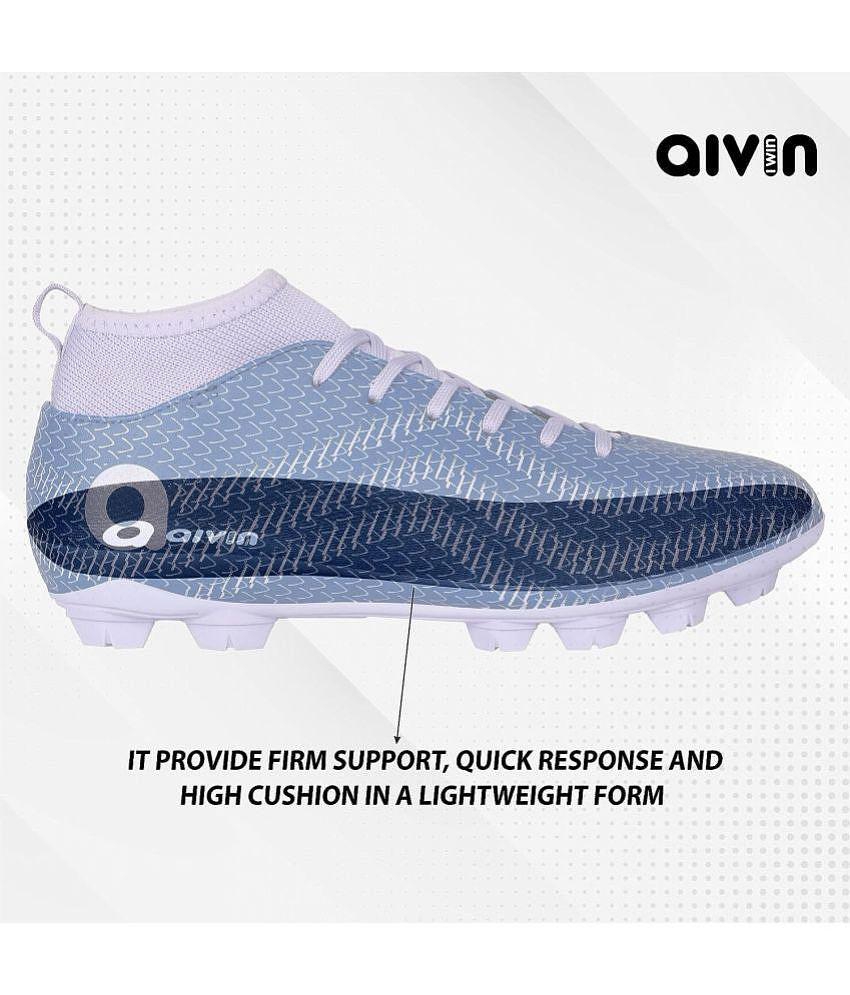 Stylish Men Aivin Rattle Snake Blue Football Shoes - 11 2025 at ShopCircuit | ONDC