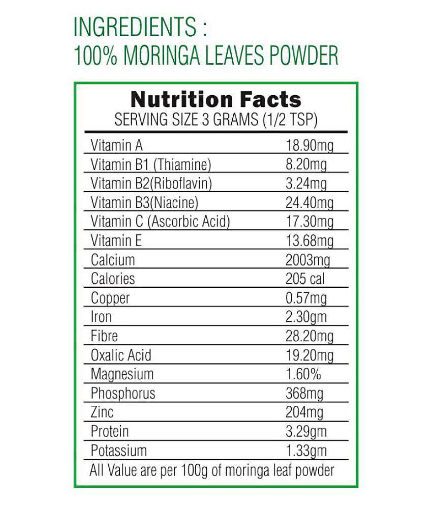 Nature's Gift Moringa Powder 1 kg Vitamins Powder