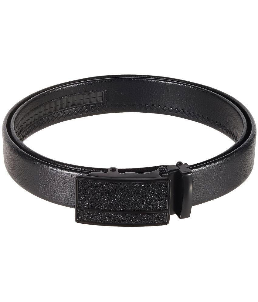 Premium Men Zacharias - Black Canvas Men's Formal Belt ( Pack of 1 ) - None 2025 at ShopCircuit 