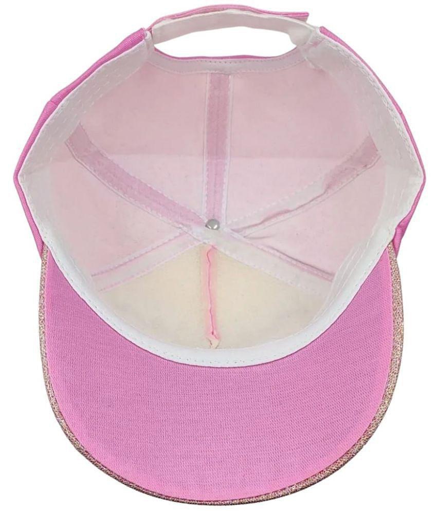 Exclusive Men Zacharias Girl's Kids Cotton Cap kc-11-Light-Pink-(Pack of 1) (1-4 Years) - None 2