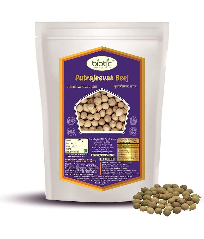 Biotic Putrajeevak Beej - Putrajivak Seeds 100 gm