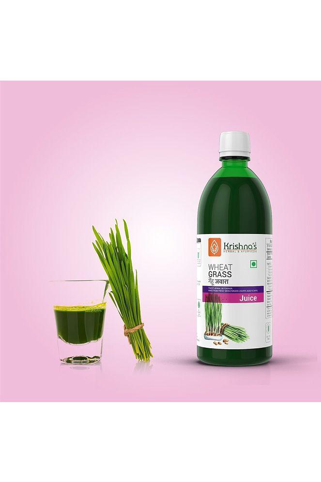 Krishna's Herbal & Ayurveda Wheatgrass Juice 1000ml