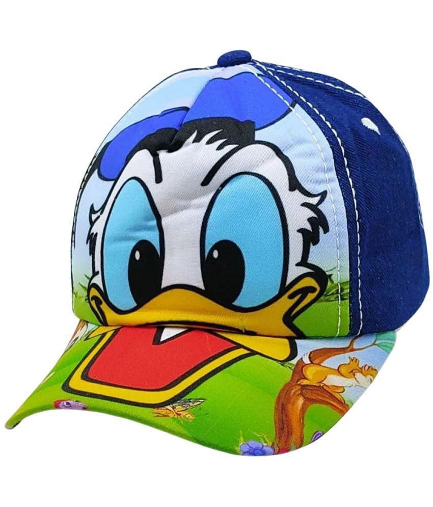 Latest Men Zacharias Girl's Kids Cotton Cap kc-17-Blue (Pack of 1) (1-4 Years) - None 2025 at Sh
