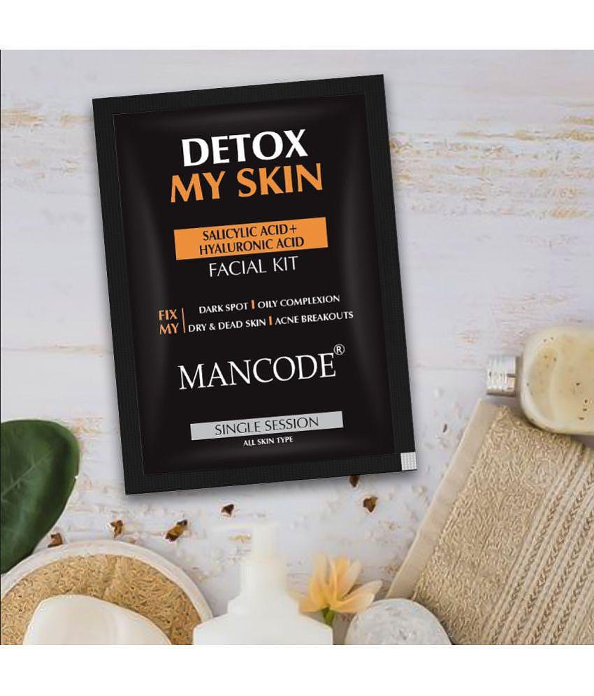 Mancode - Natural Glow Facial Kit For All Skin Type ( Pack of 1 )