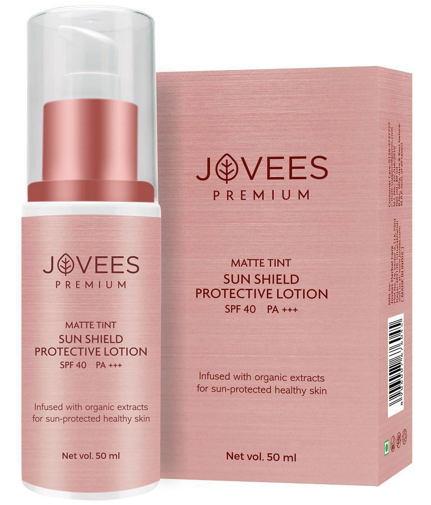 Jovees Premium Matte Tint Sun Shield SPF 40 PA++ Protective Lotion 50 ml