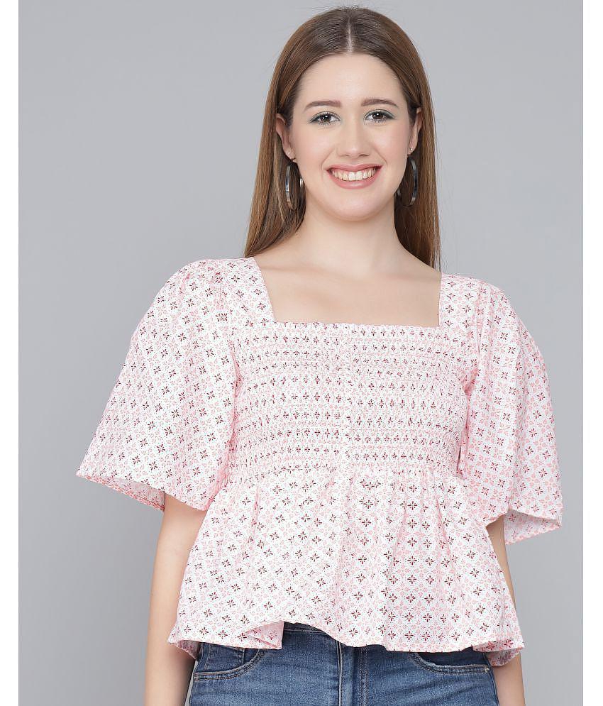 New Men Addyvero - Pink Rayon Women's Empire Top ( Pack of 1 ) - S 2025 at ShopCircuit | ONDC