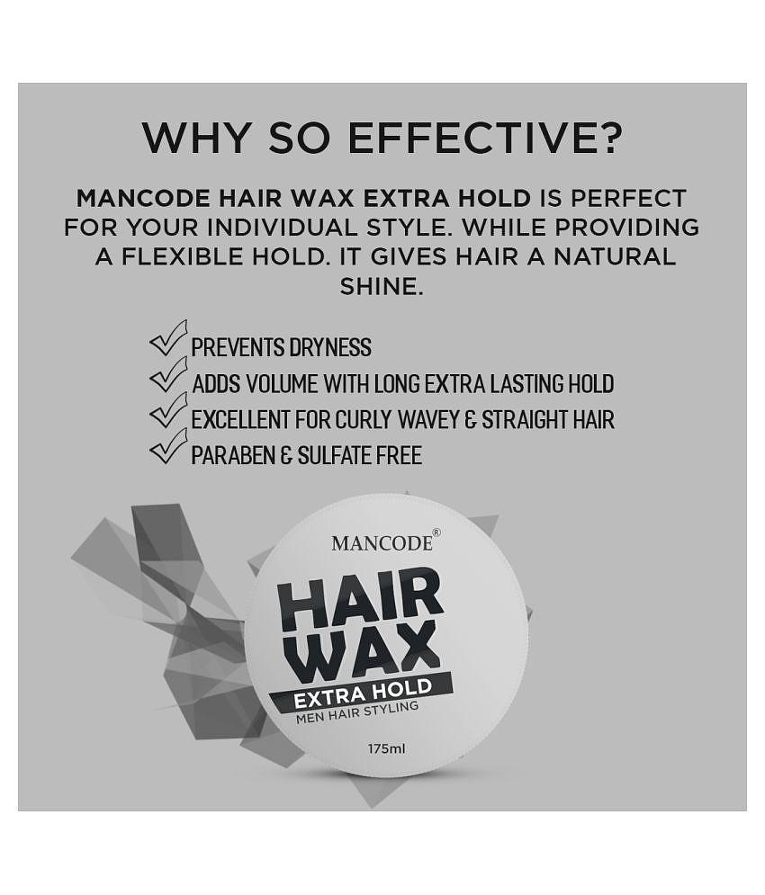 Mancode Extra Hold for Hair Styling Wax 175 mL