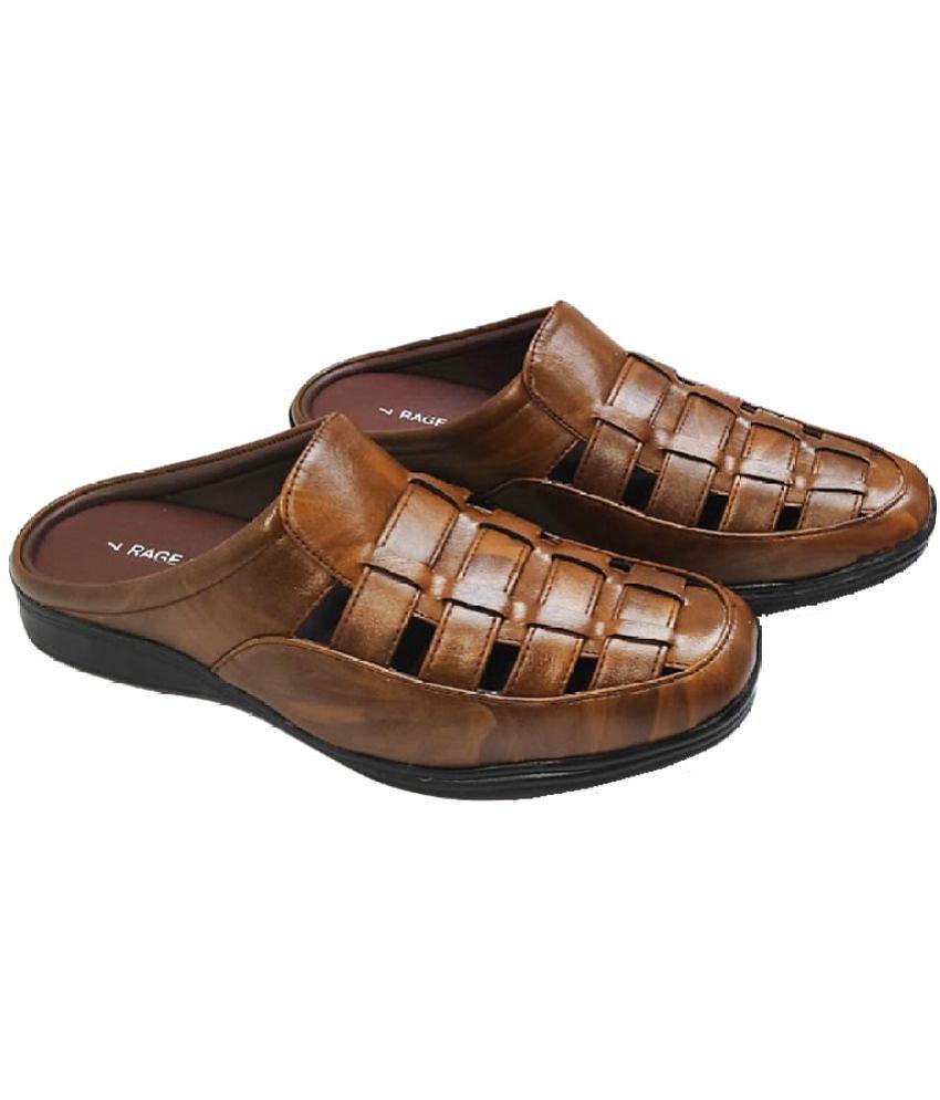 Exclusive Men RAGE GAZE - Brown Mens Sandals - None 2025 at ShopCircuit | ONDC