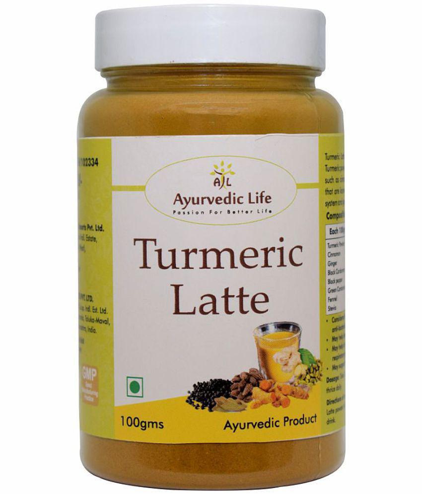 Ayurvedic Life Turmeric Latte Powder 100 gm Pack Of 1