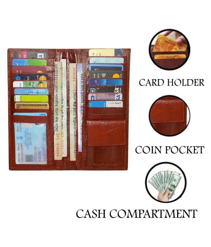 Sophisticated Men Style 98 Brown Wallet - Brown 2025 at ShopCircuit | ONDC