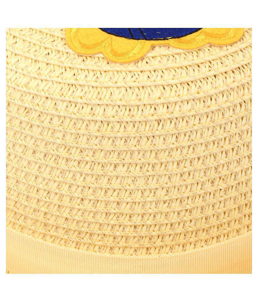 Luxurious Men Zacharias Unisex Kids Straw Hat (Pack of 1) - None 2025 at ShopCircuit | ONDC