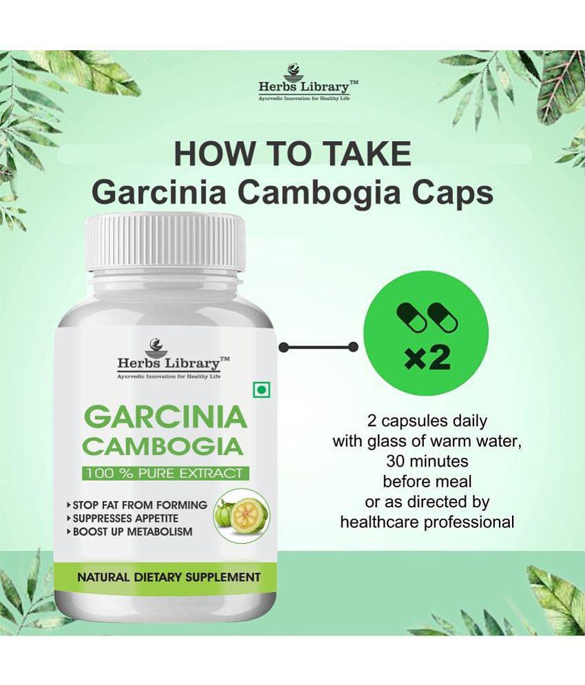 Herbs Library Garcinia Cambogia, 60 Capsules