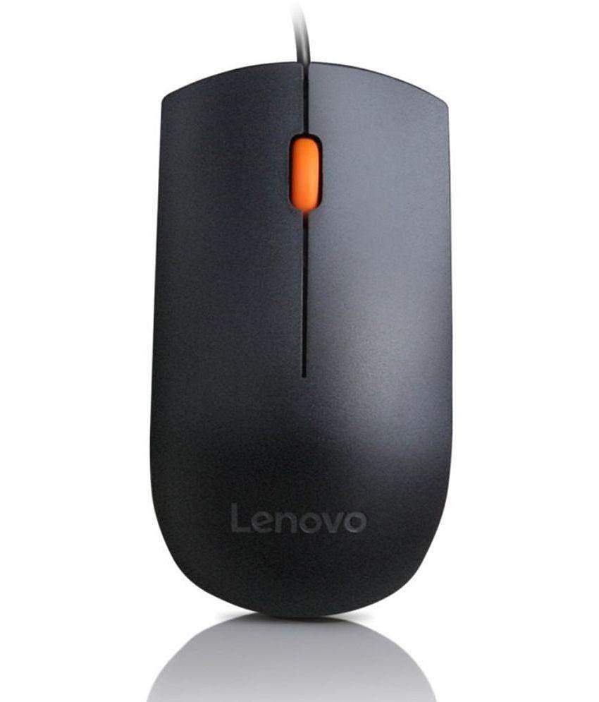 Lenovo - 300 (GX30M39704) Wired Mouse