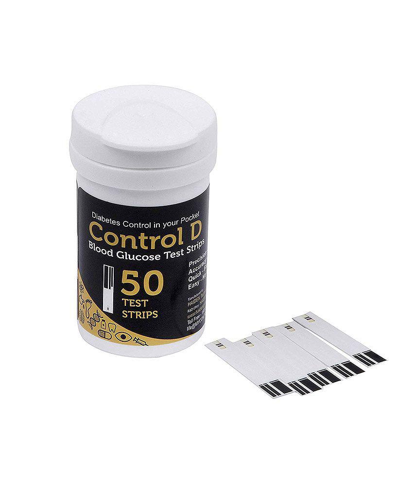 Control D 50 Test Strips HDCDSTP50 Expiry Aug 2024