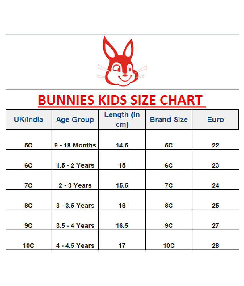 Modern Women BUNNIES Baby Boys/Girls LED Leight Indian Walking Shoes (1 Years To 5 Years ) - Non