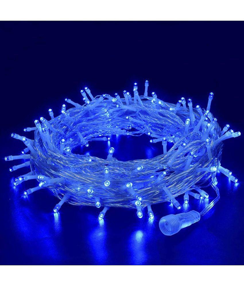 MIRADH - Blue 10Mtr String Light ( Pack of 1 ) - Blue