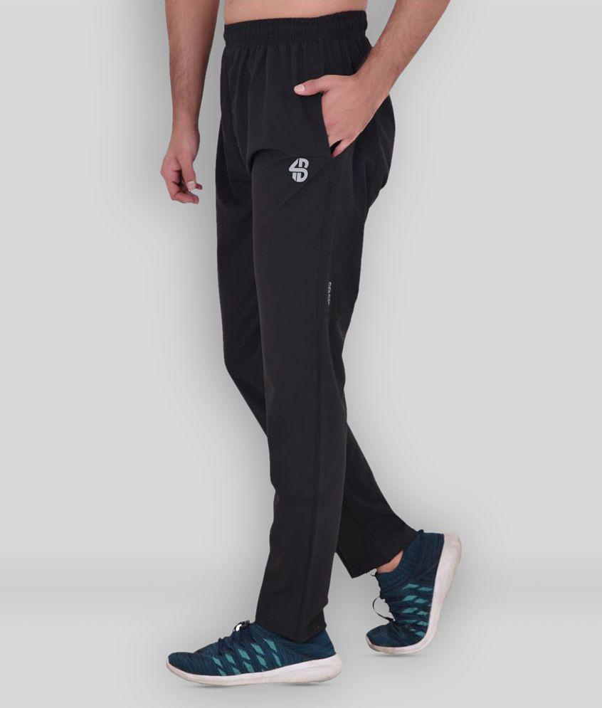 Forbro - Black Polyester Men's Trackpants ( Pack of 1 ) - M