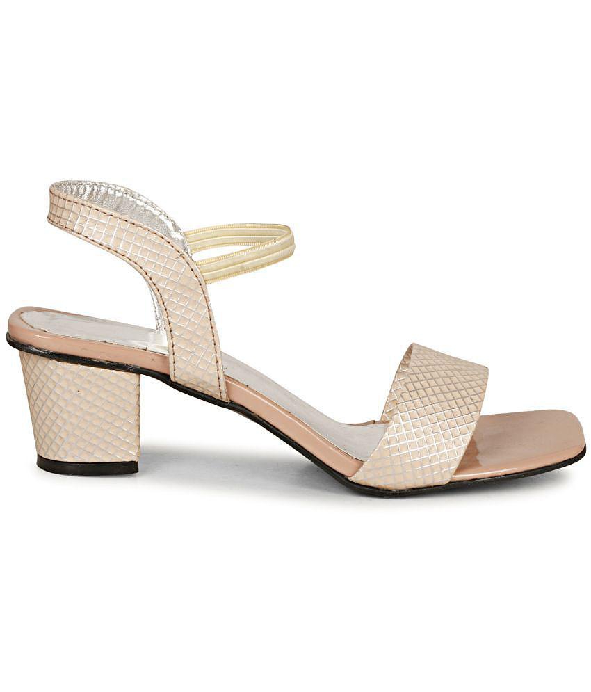 Ishransh - Nude Women's Sandal Heels - None