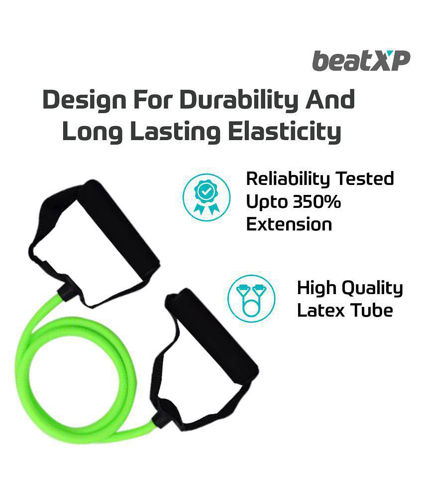 beatXP - Latex Single Toning Tube ( Pack of 1 ) - Green