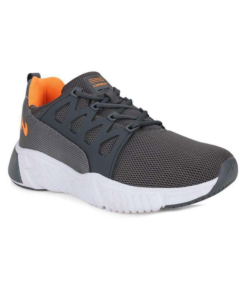 Campus BARLEY Grey Men's Sports Running Shoes - 8