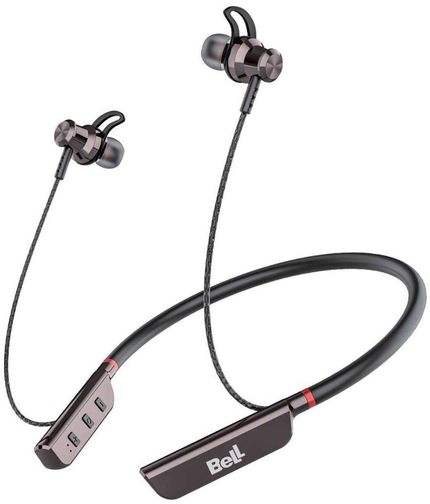 Bell  BLBHS 168  Bluetooth Bluetooth Earphone In Ear Powerfull Bass Brown