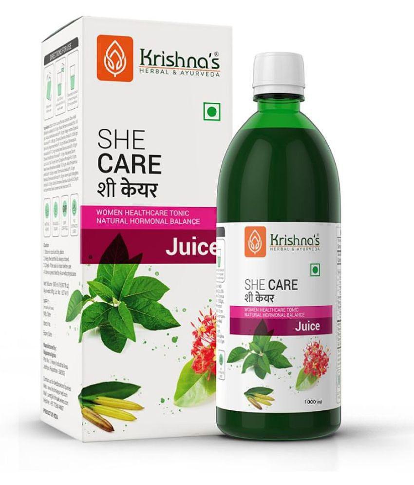 Krishnas Herbal & Ayurveda She Care Juice - 1000 ml