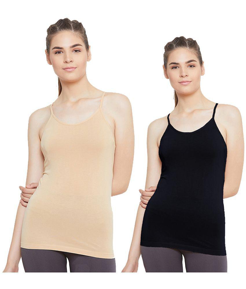 Outflits Cotton Smoothing Cami Shapewear - Pack of 2 - XL