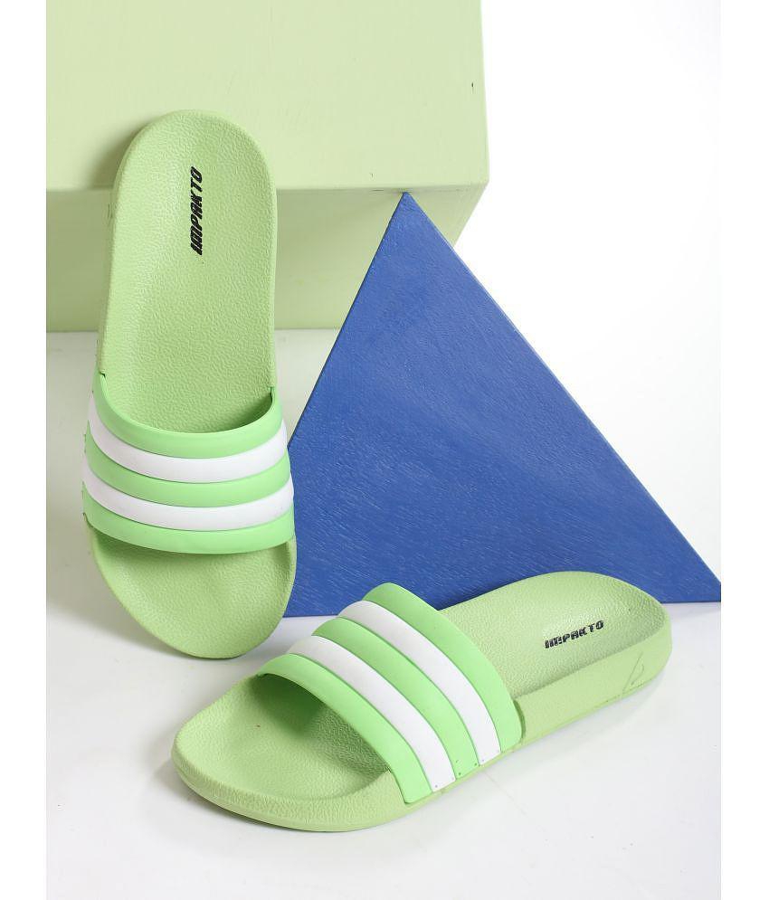 Elegant Women Impakto Green Womens Slide - None 2025 at ShopCircuit | ONDC