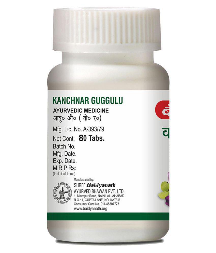 Baidyanath Kanchnar Guggulu | 80+80 Tablets (Pack of 2)