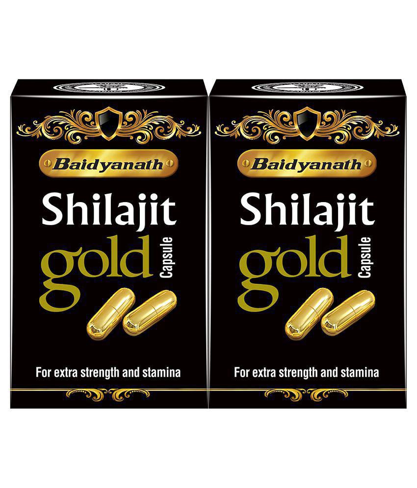 Baidyanath Shilajit Gold | 10+10 Caps (Pack of 2 )