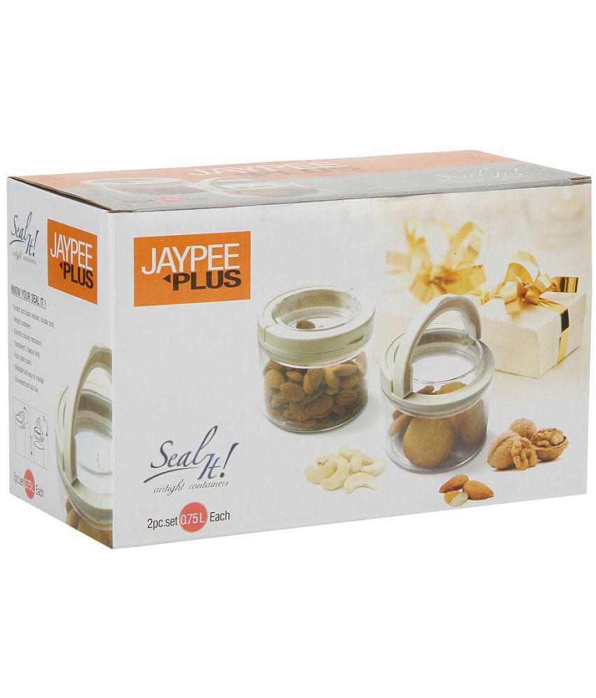 Jaypee Plus Seal IT 750 ml Polycarbonate Food Container Set of 2 750 mL - Navy Blue