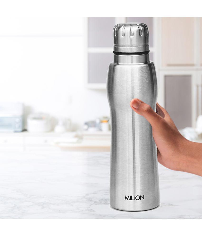 Milton Elate 750 Stainless Steel Water Bottle, 635 ml, Silver - Silver