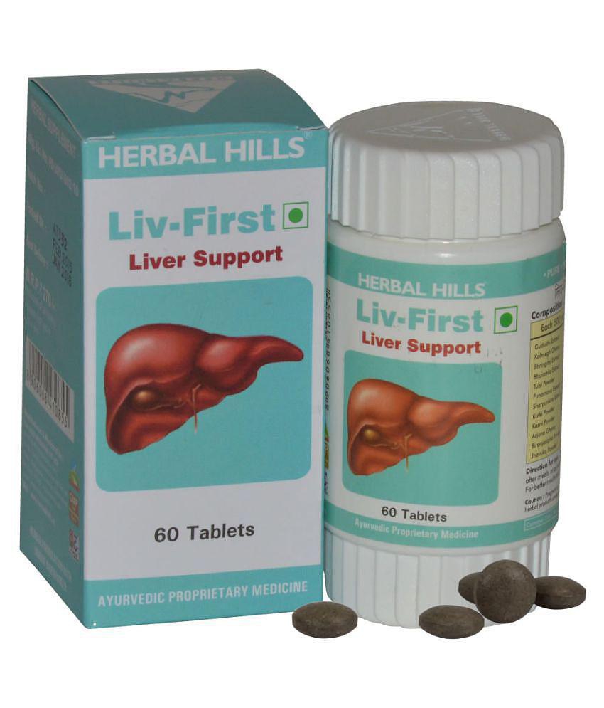 Herbal Hills Liv-First 60  Tablets 500 mg