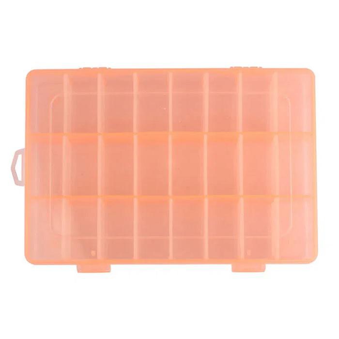 Plastic Storage Organizer Container Random Colour 24 Grid