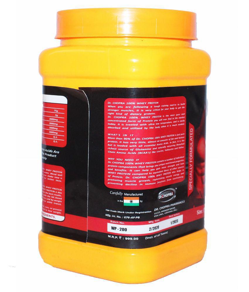 Rikhi 100% Whey Protein (Chocolate) Powder 500 gm