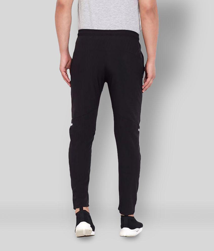 RANBOLT - Black Polyester Men's Trackpants ( Pack of 1 ) - M