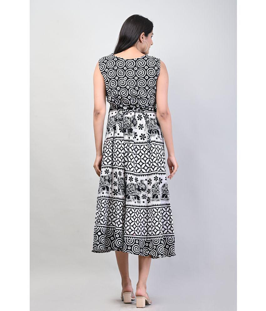 Best Men Frionkandy - Multicolor Cotton Womens Fit & Flare Dress ( Pack of 1 ) - None 2025 at Sh