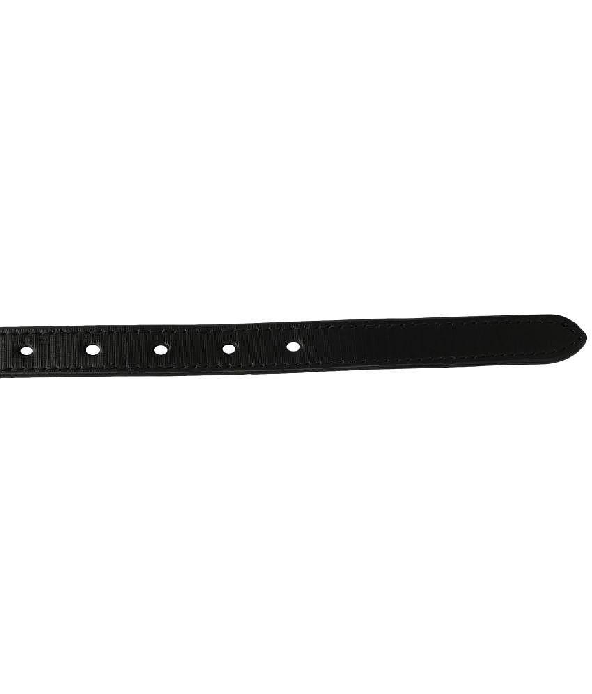 Chic Men STYLE SHOES Women's Black Leather Casual Belt ( Pack of 1 ) - None 2025 at ShopCircuit 