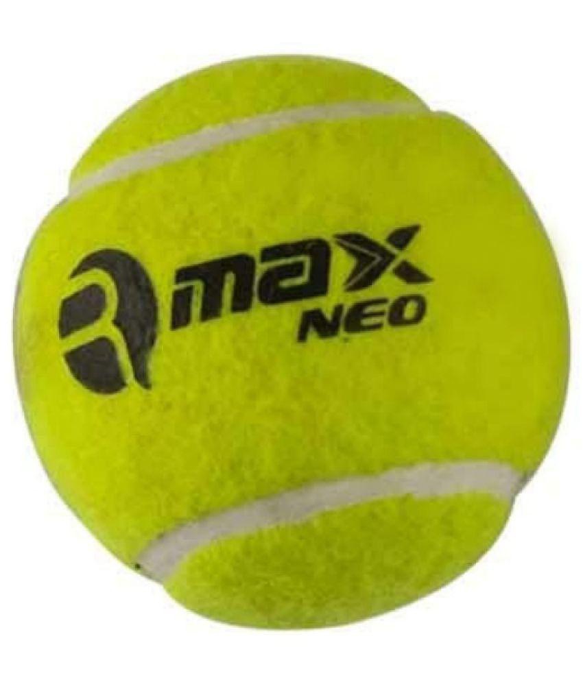 Rmax - Green Rubber Cricket Ball ( Pack of 3 ) - L(Men)